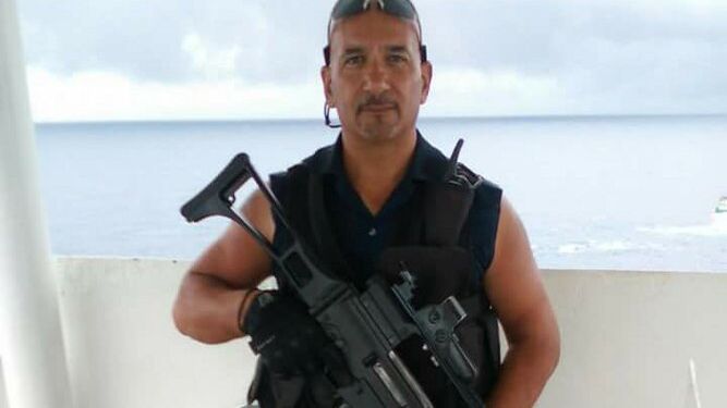 El isleño José Manuel López, ex legionario, ha trabajado mucho años en el sector de la seguridad privada.