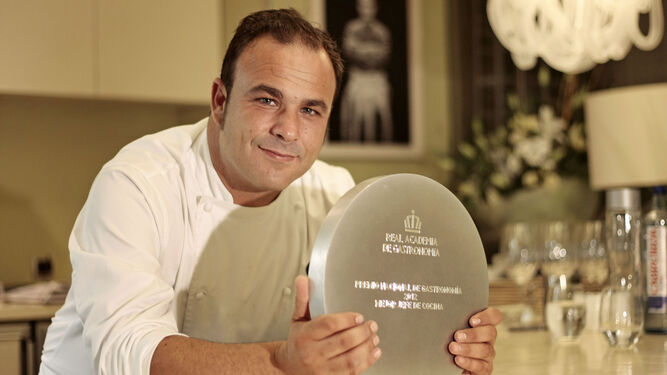 Ángel León, propietario del restaurante Aponiente, el primer establecimiento andaluz en lograr tres estrellas Michelin.