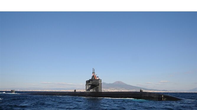 El submarino 'USS Newport News'.
