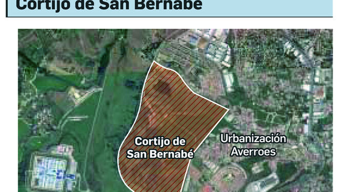 El plan del Cortijo San Bernabé rebaja a 2.200 las viviendas a edificar