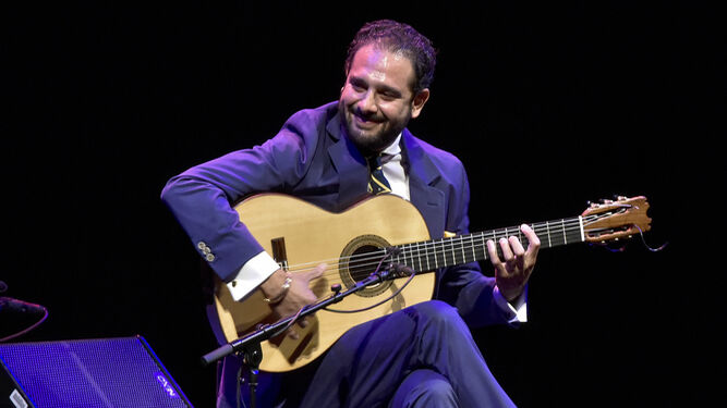 Diego del Morao ofreci&oacute; un magn&iacute;fico recital en el espect&aacute;culo 'Guitarras de Jerez'.