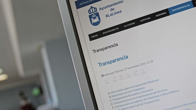 Portal de transparencia de La Línea.