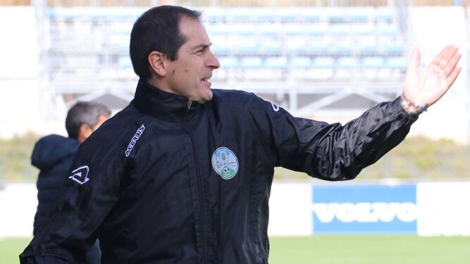 Diego Caro, entrenador del Ciudad de Lucena