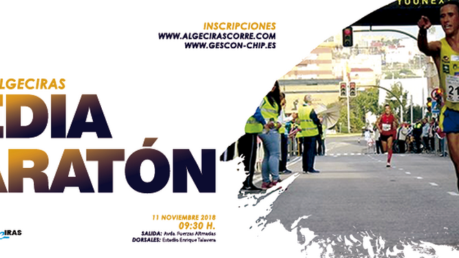 El cartel de la VI Media Maratón Ciudad de Algeciras