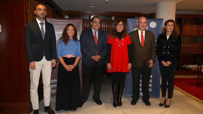 Los participantes en el debate organizado por Diario de Cádiz y la Zona Franca