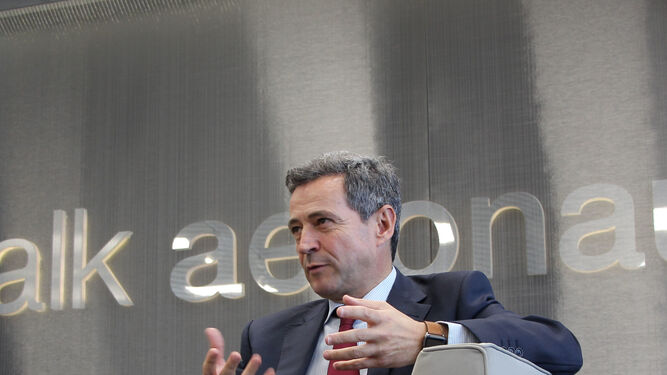 El presidente de Andalucía Aerospace, Antonio Gómez-Guillamón.