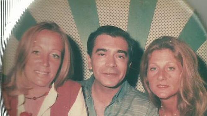 Cristina Lieb, Eduardo Sáenz de Varona y Fabiola Domínguez en Algeciras (1982).