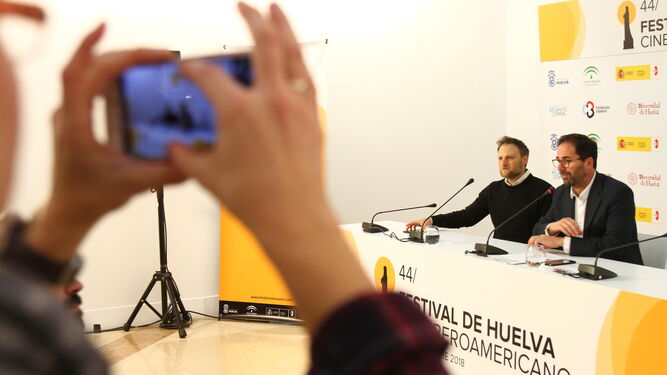 Hernán Guerschuny, en la presentación de su película