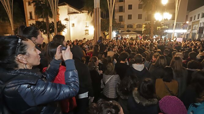 Concentraciones contra la violaci&oacute;n de una menor en Algeciras