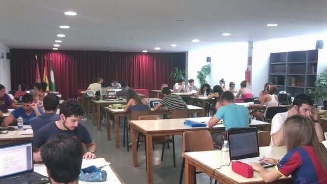 Sala de estudios del Centro Cívico Ciudad Abierta