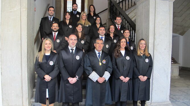 Los 16 nuevos jueces para Andalucía.