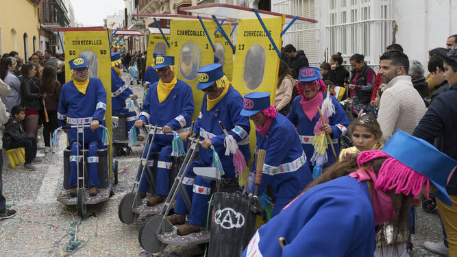 Cabalgata de Carnaval en Puerto Real, en una imagen de archivo