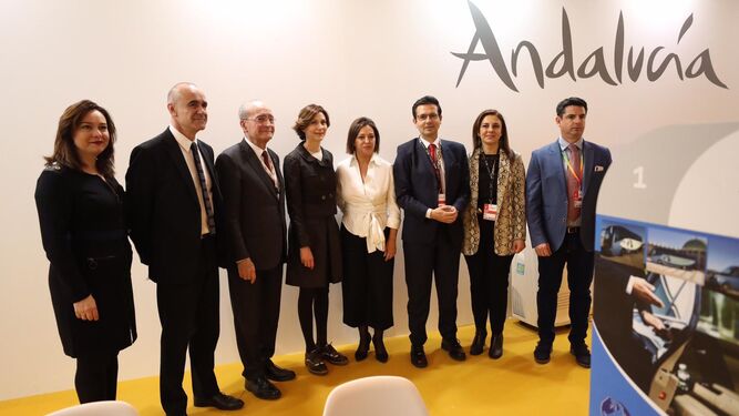 Reunión del eje Andalusian Soul en Fitur 2019