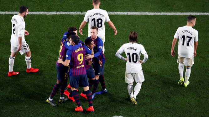 Im&aacute;genes del Barcelona-Real Madrid de la Copa del Rey