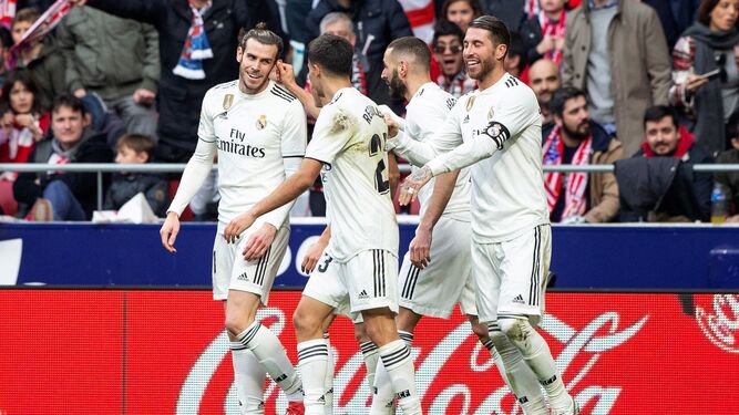Las im&aacute;genes del Atl&eacute;tico de Madrid-Real Madrid