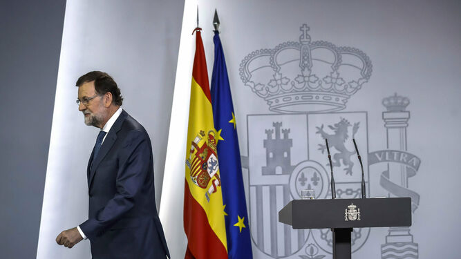 Mariano Rajoy, durante su etapa como presidente del Gobierno.