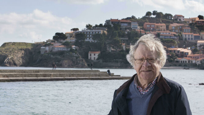 Ian Gibson, fotografiado en Collioure.