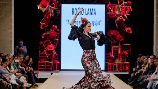 Pasarela Flamenca Jerez 2019: Roc&iacute;o Lama, el desfile en fotos