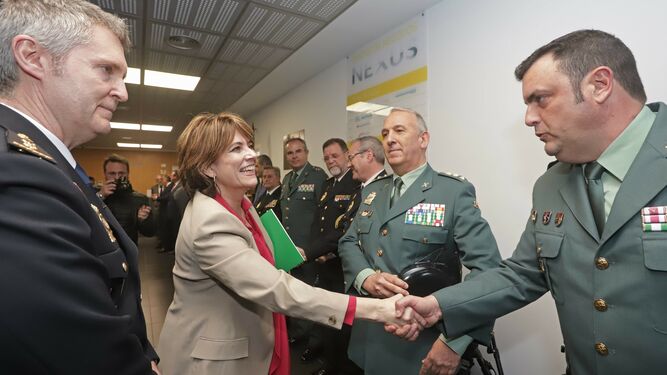 La ministra de Justicia, Dolores Delgado, inaugura la ORGA en Algeciras