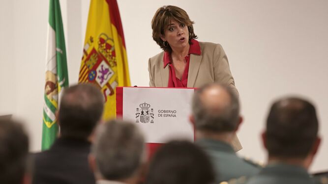 La ministra de Justicia, Dolores Delgado, inaugura la ORGA en Algeciras