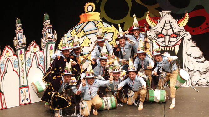 Final del concurso de Carnaval de la Concha Fina de La L&iacute;nea