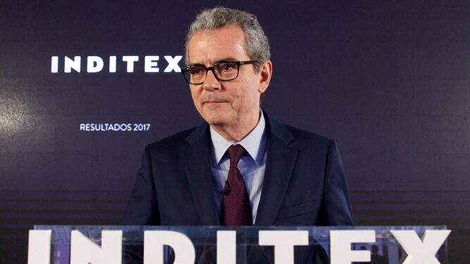 El presidente de Inditex , Pablo Isla.