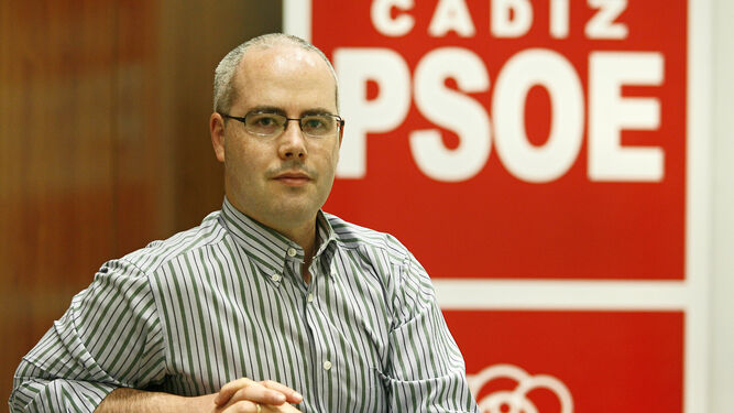 El abogado José Ramón Ortega es el secretario de Organización de la ejecutiva local del PSOE de Cádiz.