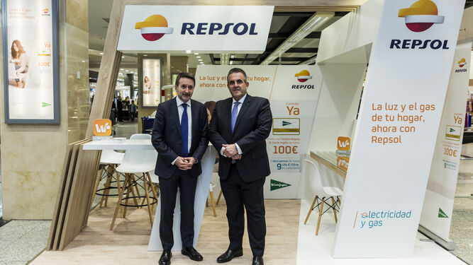 Los CEO de Repsol, Josu Jon Imaz, y de El Corte Inglés, Víctor del Pozo.