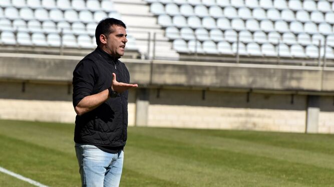 Emilio Fajardo, el técnico del Algeciras.