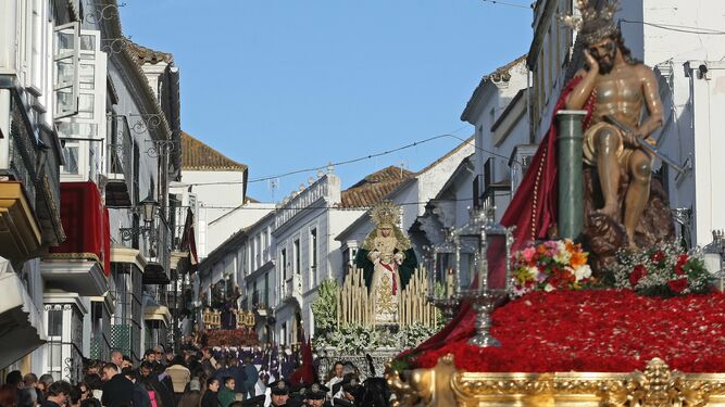 La procesión Magna de San Roque de 2018.