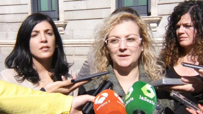 María Sevilla, presidenta de 'Infancia libre', detenida por secuestrar a su hijo.