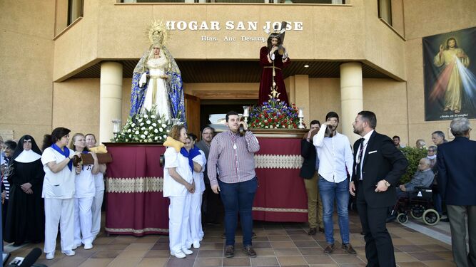Viernes de Dolores en Algeciras: Via Crucis del Asilo de San Jos&eacute;