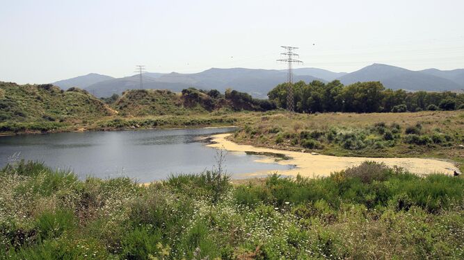 Laguna Huerta las Pilas, en el Cortijo San Bernabé