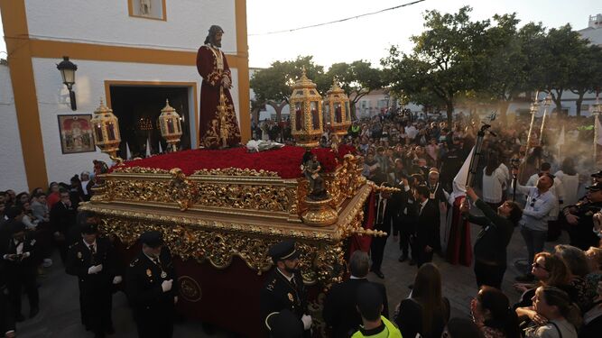 El Medinaceli de Algeciras en la procesión de 2019.