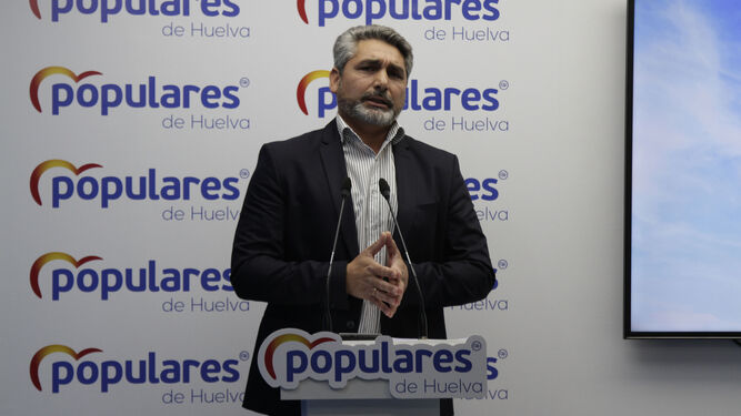El candidato popular al Congreso, Juan José Cortés