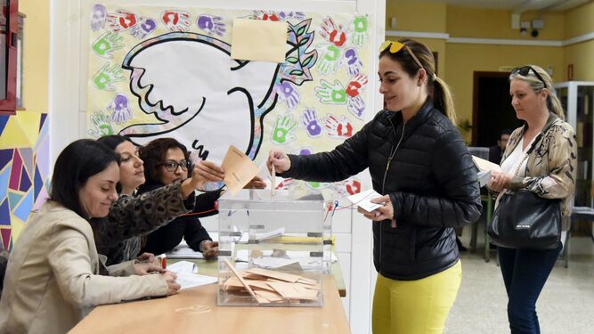 Jornada electoral en el Campo de Gibraltar