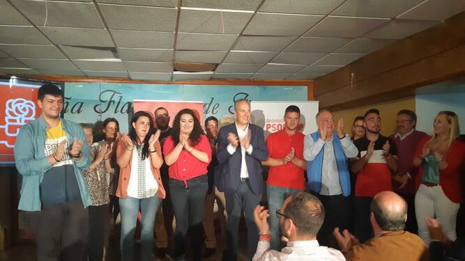 La presentación de Jessica Barea como candidata del PSOE a la Alcaldía de Jimena