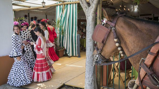 Una imagen de la Feria del Carmen de 2018.