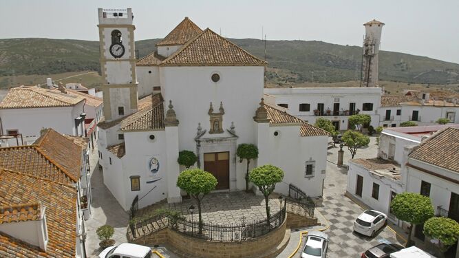 La iglesia de Santa María la Coronada.