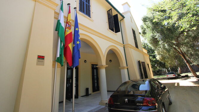 La casona de Villa Smith, sede de la Mancomunidad de Municipios del Campo de Gibraltar.