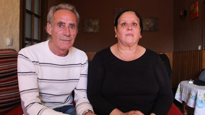 Luis Pozo y Bernarda García, padres de la desaparecida