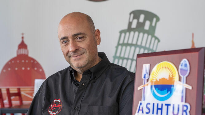 Antonio Víctor Páez, gerente de la pizzería Nonetto y nuevo presidente de la Asociación Isleña de Hostelería.