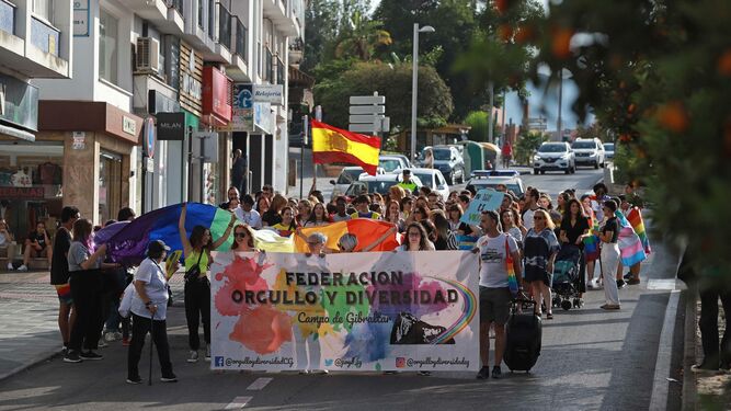 Manifestación por el día del Orgullo en Algeciras