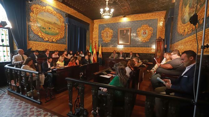 Pleno extraordinario en el Ayuntamiento de Algeciras