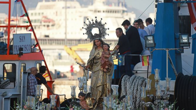 Las mejores fotos de la procesi&oacute;n de la Virgen del Carmen en Algeciras