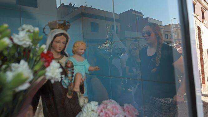Las mejores fotos de la procesi&oacute;n de la Virgen del Carmen en La L&iacute;nea