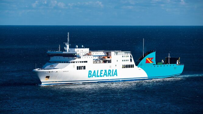 El buque de Baleària 'Nápoles'