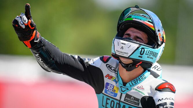 El piloto conileño Marcos Ramírez dará el salto a Moto2.
