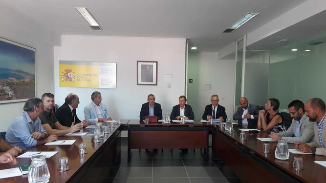 La reunión entre el responsable de Renfe y del Gobierno y los alcaldes de la comarca, este martes