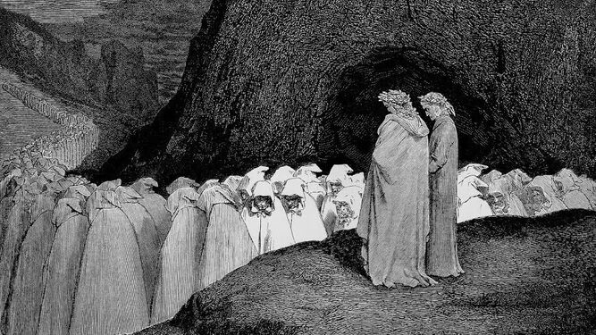 Ilustración de Gustavo Doré para la 'Divina Comedia' de Dante.